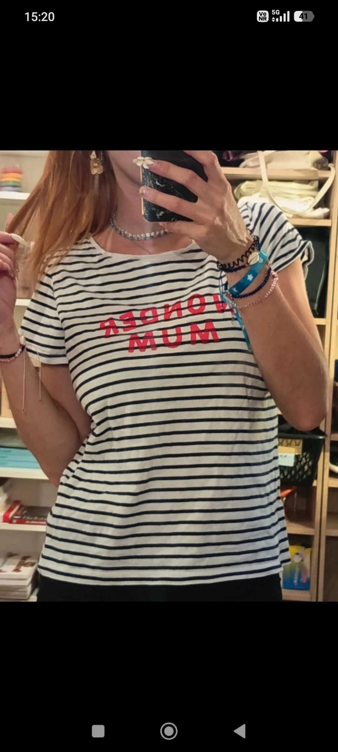 T shirt raye 